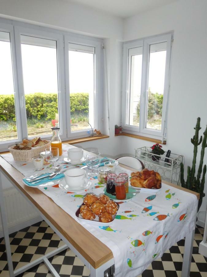 Bed and Breakfast Chambre D'Hotes "Lumiere Du Cap" Vue Mer Barneville-Carteret Exterior foto